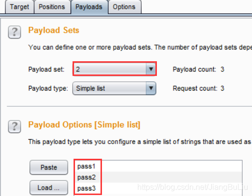 Burp Suite  - Intruder暴力破解模块的4种攻击类型 - 图4