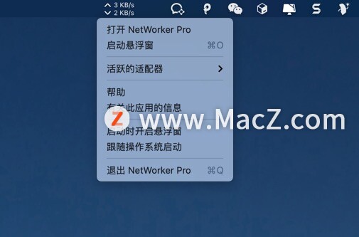 NetWorker Pro for Mac(网速流量显示工具)7.5.2中文激活版 - 图2