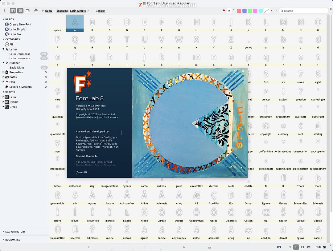 字体设计制作编辑工具FontLab 8激活版 - 图1