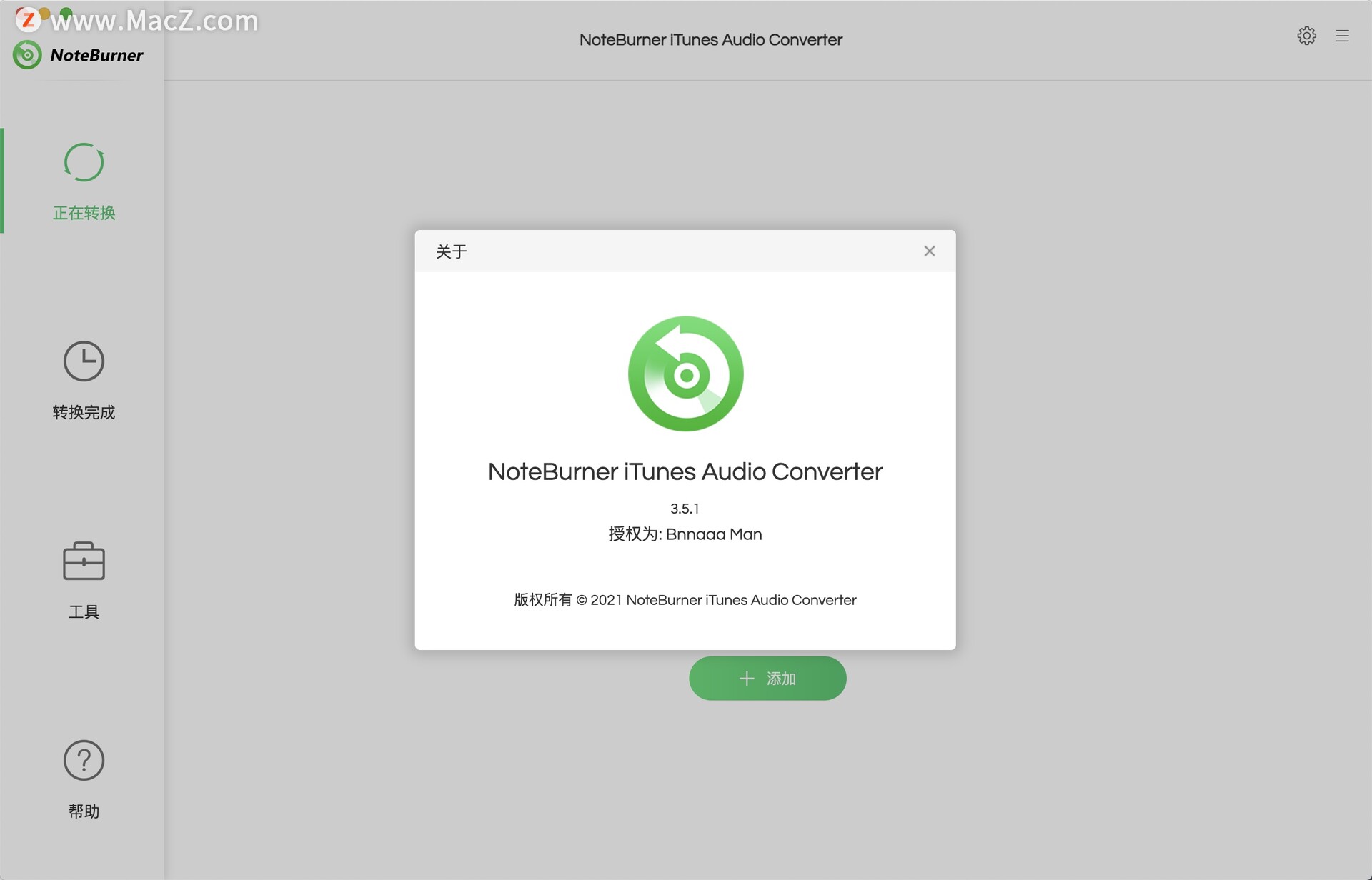 NoteBurner iTunes DRM Audio Converter for Mac(DRM音频转换器)v3.5.1激活版 - 图1