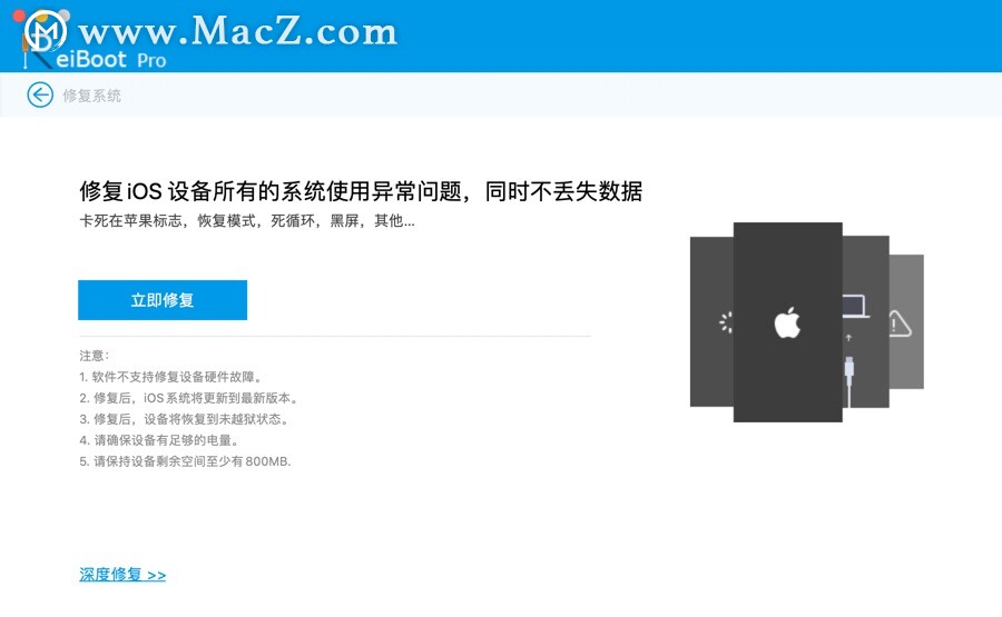 iOS系统修复软件ReiBoot Pro中文激活版 - 图1