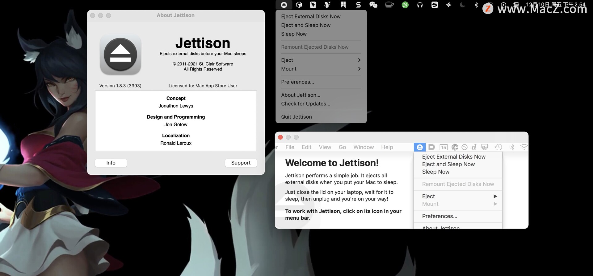 Jettison for mac(外部磁盘弹出辅助工具)v1.8.3免激活版 - 图1