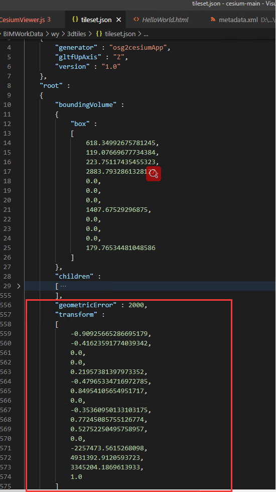 3d tiles调整模型 - 图3