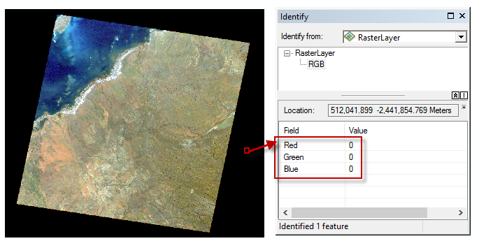 12.arcgis 去除影像黑色边框（nodata） - 图15