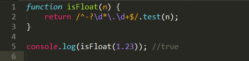 30.JavaScript如何判断参数为浮点型 - 图1