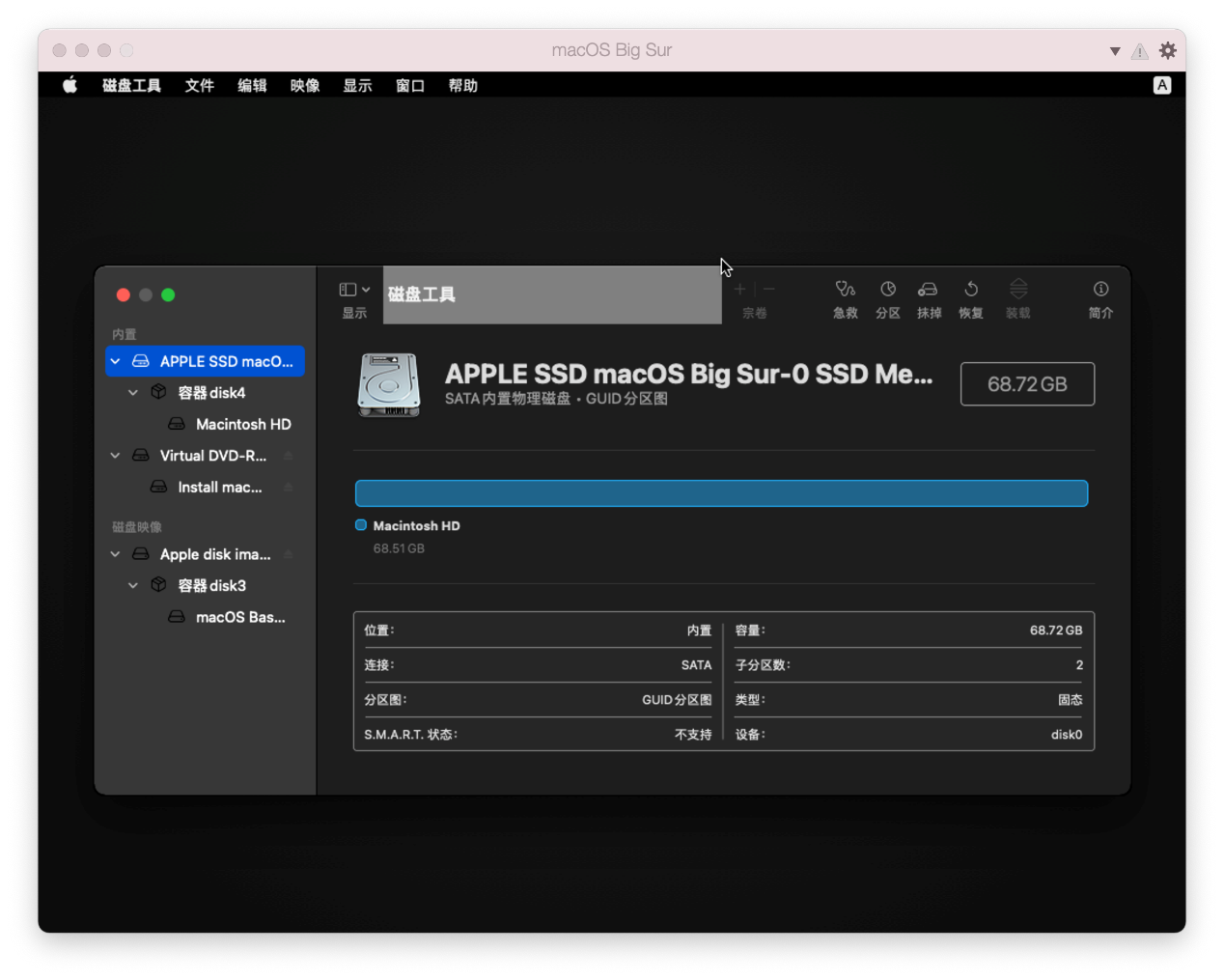 macOS BigSur 11.1 20C69 正式版 with Clover 5127原版镜像[双EFI版][UEFI and MBR] - 图30