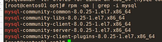 MySQL在Linux下MySQL安装卸载与使用 - 图8