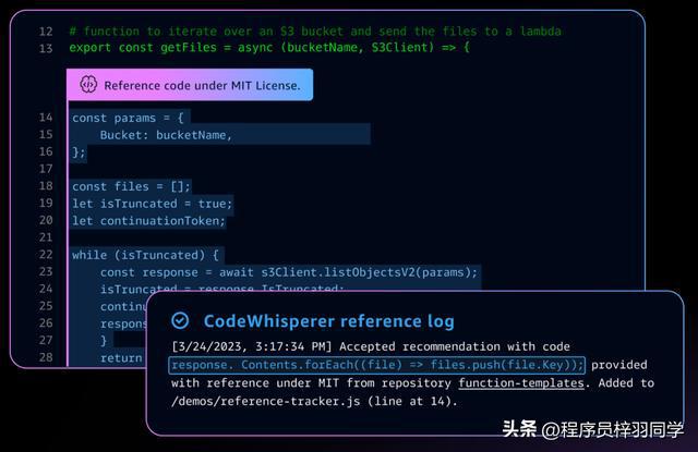 CodeWhisperer：亚马逊实时AI编码伴侣 - 图4