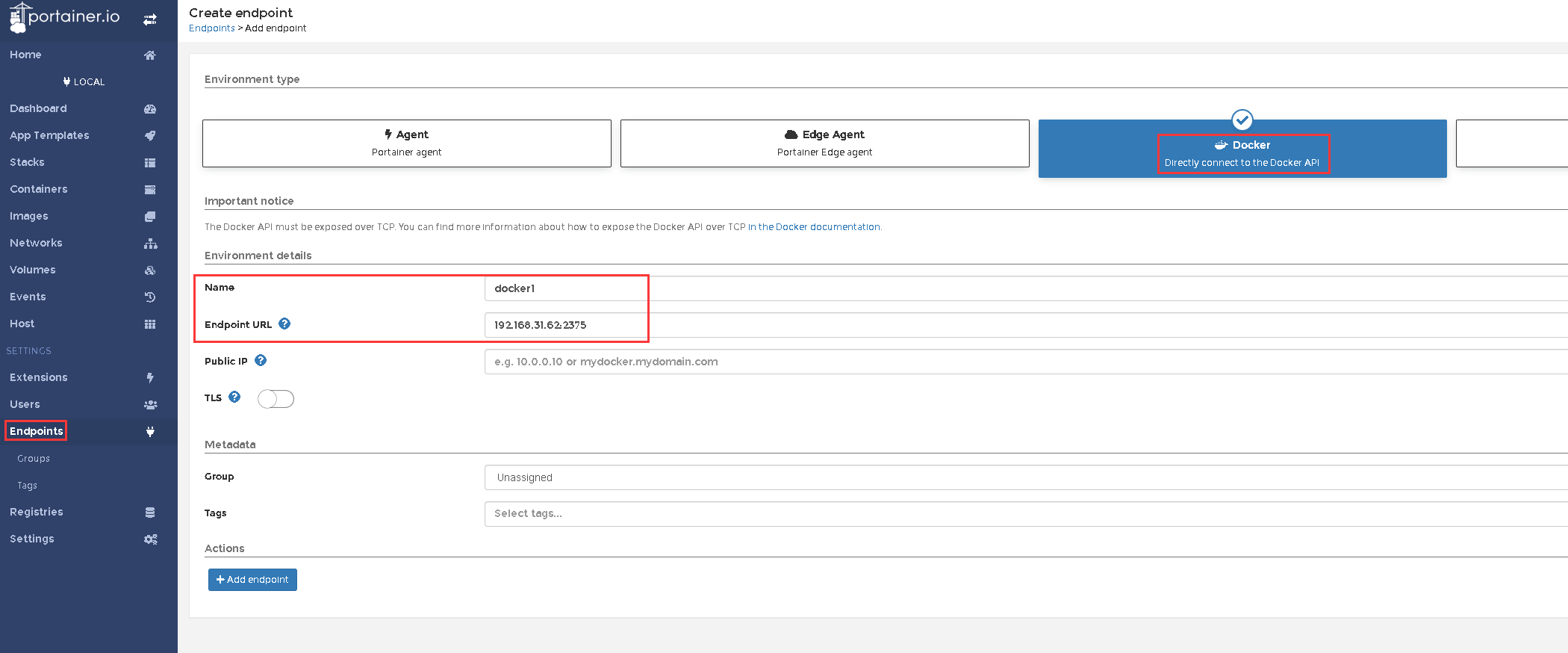 Docke可视化操作界面"Portainer" - 图3
