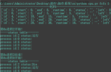 OS: 处理器调度算法模拟实现与比较 - 图9