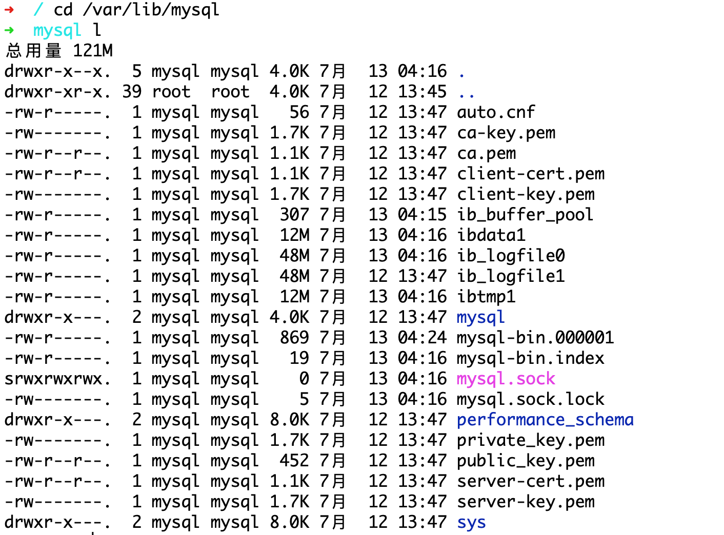 MySQL安装及主从异步、半同步、同步实现 - 图4
