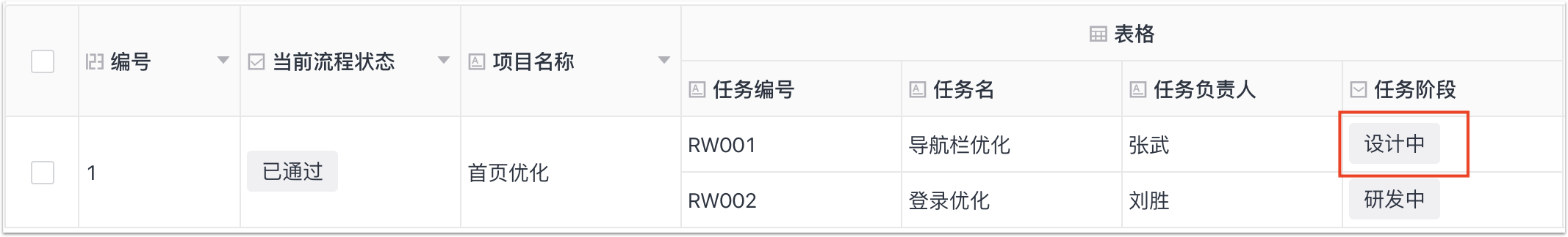 主表单字段更新表格-更新已有行 - 图6