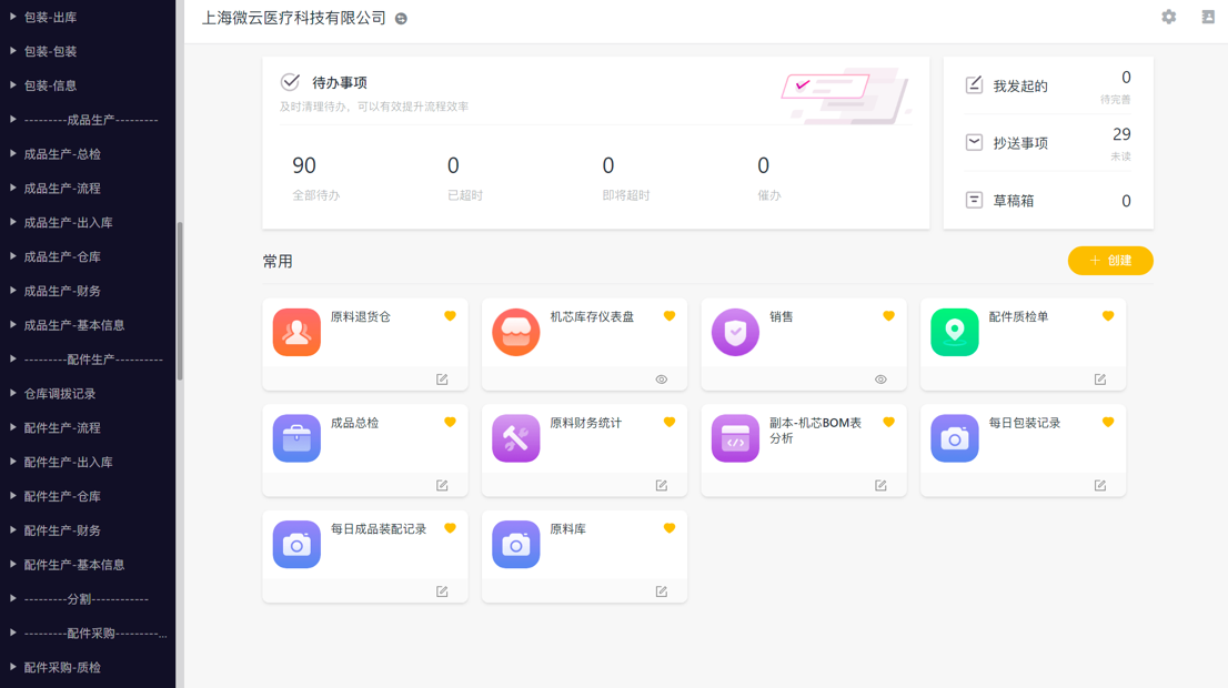 一站式解决医疗设备制造企业原材料采购、成品生产、销售等管理难题 - 图2