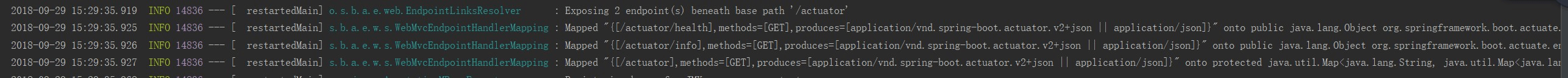 【20180929】SpringBoot   actuator运行状态监控 - 图1