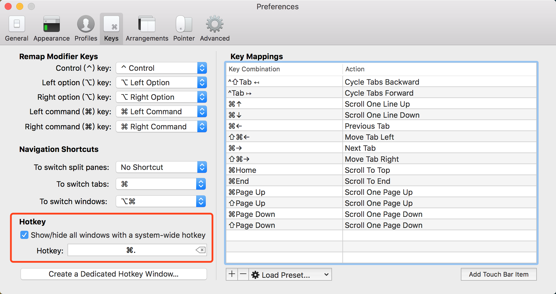 iTerm2设置及使用 - 图7