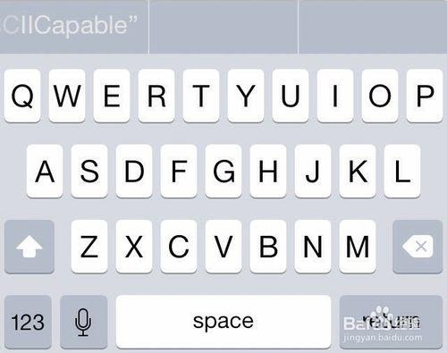 UIKeyboardType 11种键盘图片详解 - 图2