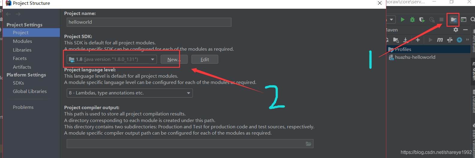 IDEA异常：Cannot resolve symbol XXX - 图1