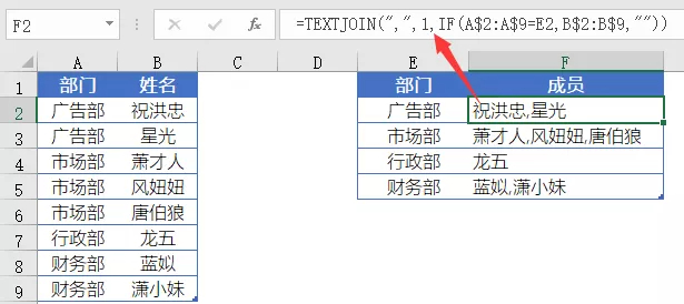【Excel】拼接多个值放到一个单元格 - 图6