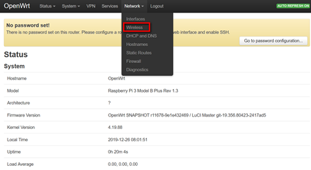 树莓派3B 安装openwrt - 图9