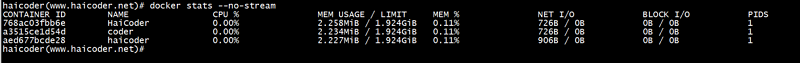 Docker stats命令 - 图4