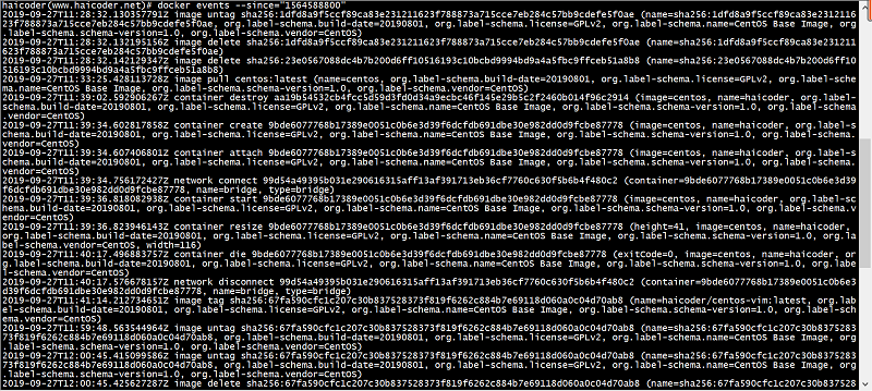 Docker events命令 - 图1