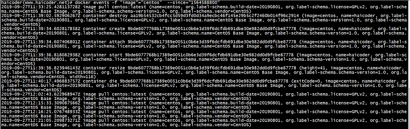 Docker events命令 - 图2