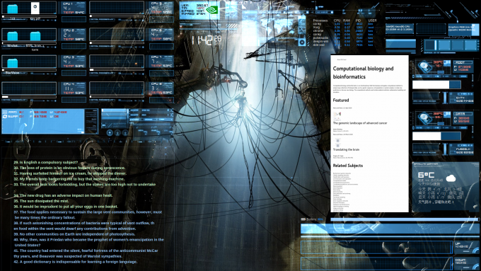 Conky: Si-Fi Theme - 图2
