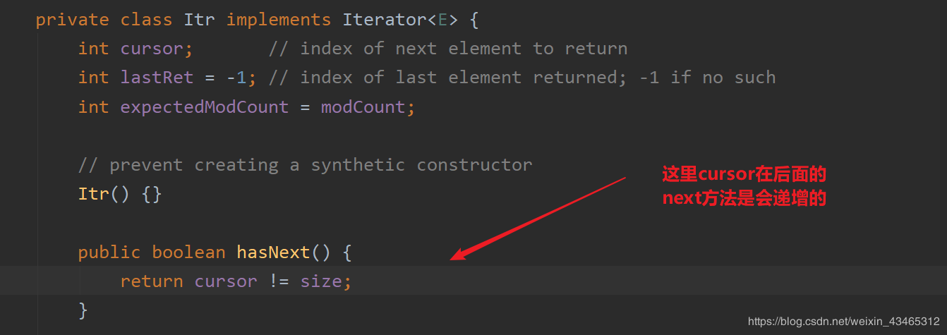 Java迭代器Iterator知识点浅析 - 图4