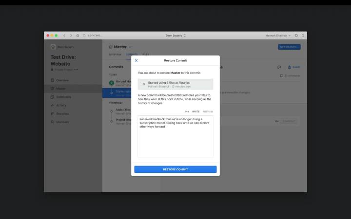 Test drive Abstract - 002 - Test drive- #13 Oops! Restore Master to previous Commit.mp4 (713.35KB)
