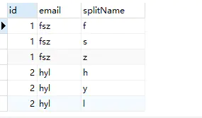 MySQL根据分隔符将一行数据拆分成多行数据 - 图2