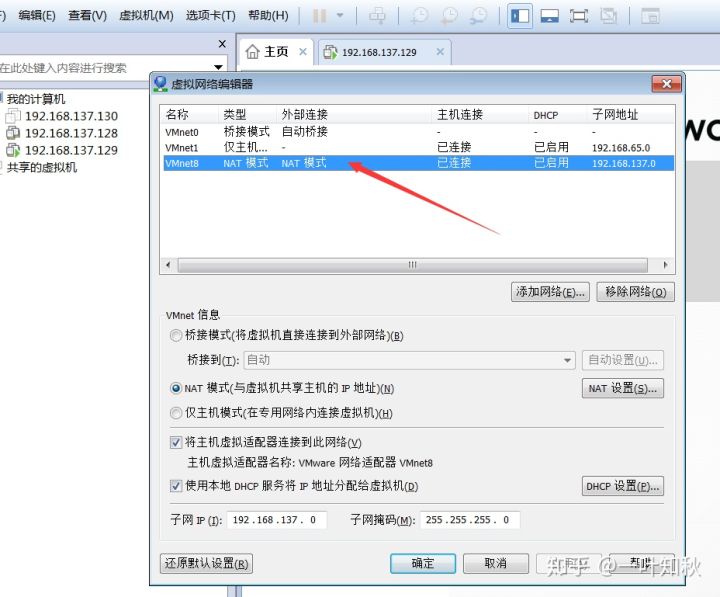 vmware下,使用NAT模式“主机ping不通虚拟机”,但“虚拟机ping通主机”?? - 图6
