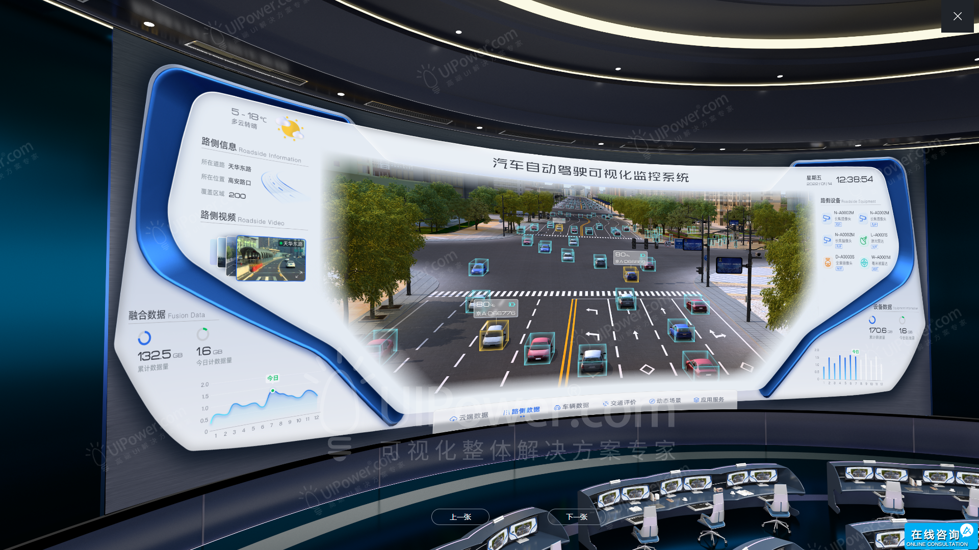 汽车自动驾驶可视化监控系统-路侧数据.png