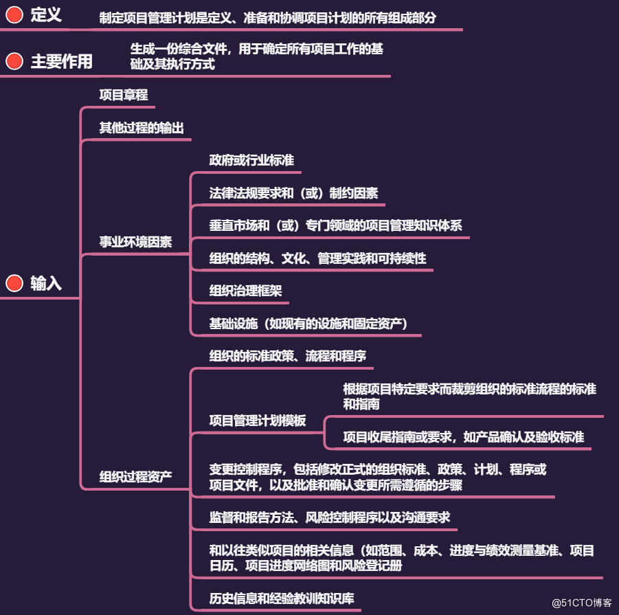 项目整合管理核心内容 - 图5