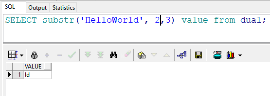 Oracle中的substr()函数 详解及应用 - 图10