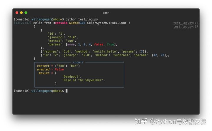 Rich：Python开发者的完美终端工具！ - 图4