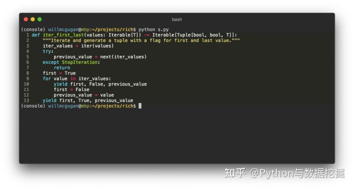 Rich：Python开发者的完美终端工具！ - 图12
