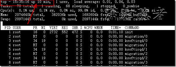 Linux查看系统开机时间 - 图4