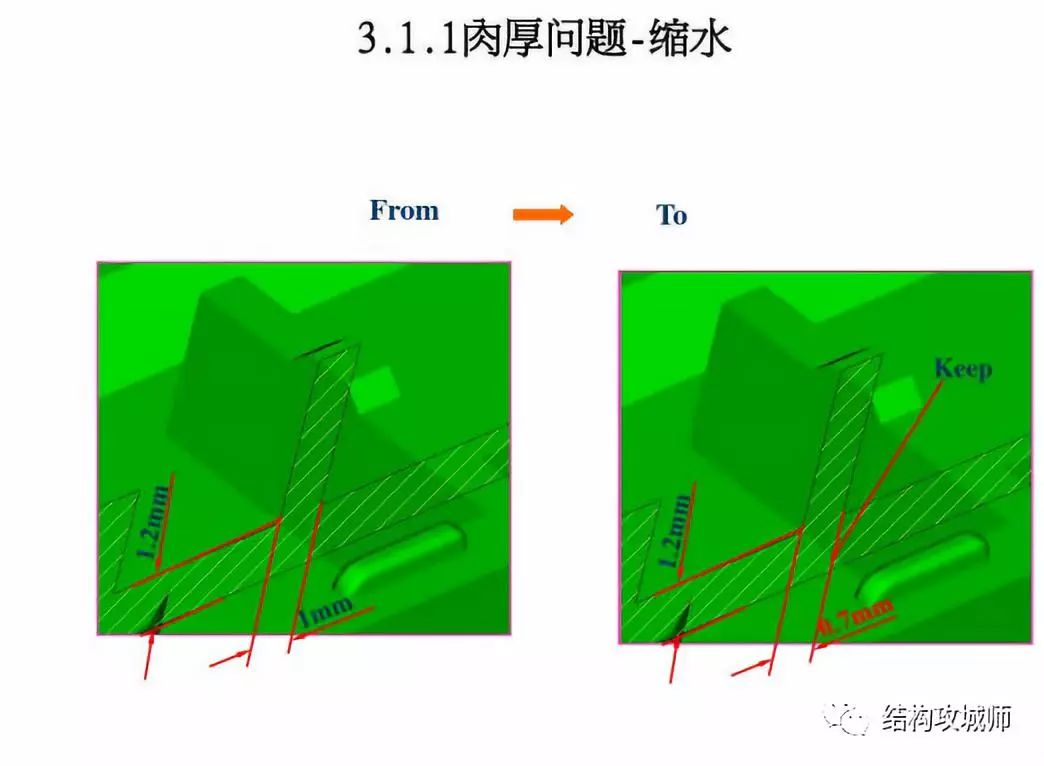 塑胶件结构设计影响开模的10个问题点分析（举例） - 图11