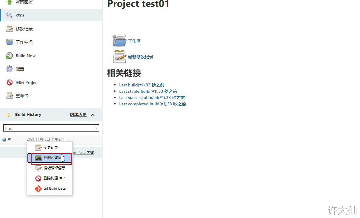 用户密码类型之开始构建项目查看控制台输出.png