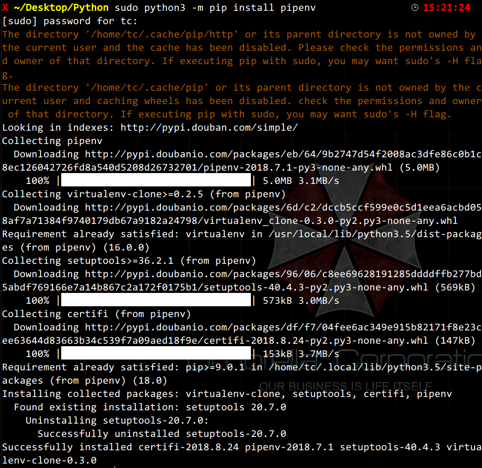 Python使用虚拟环境 - 图14