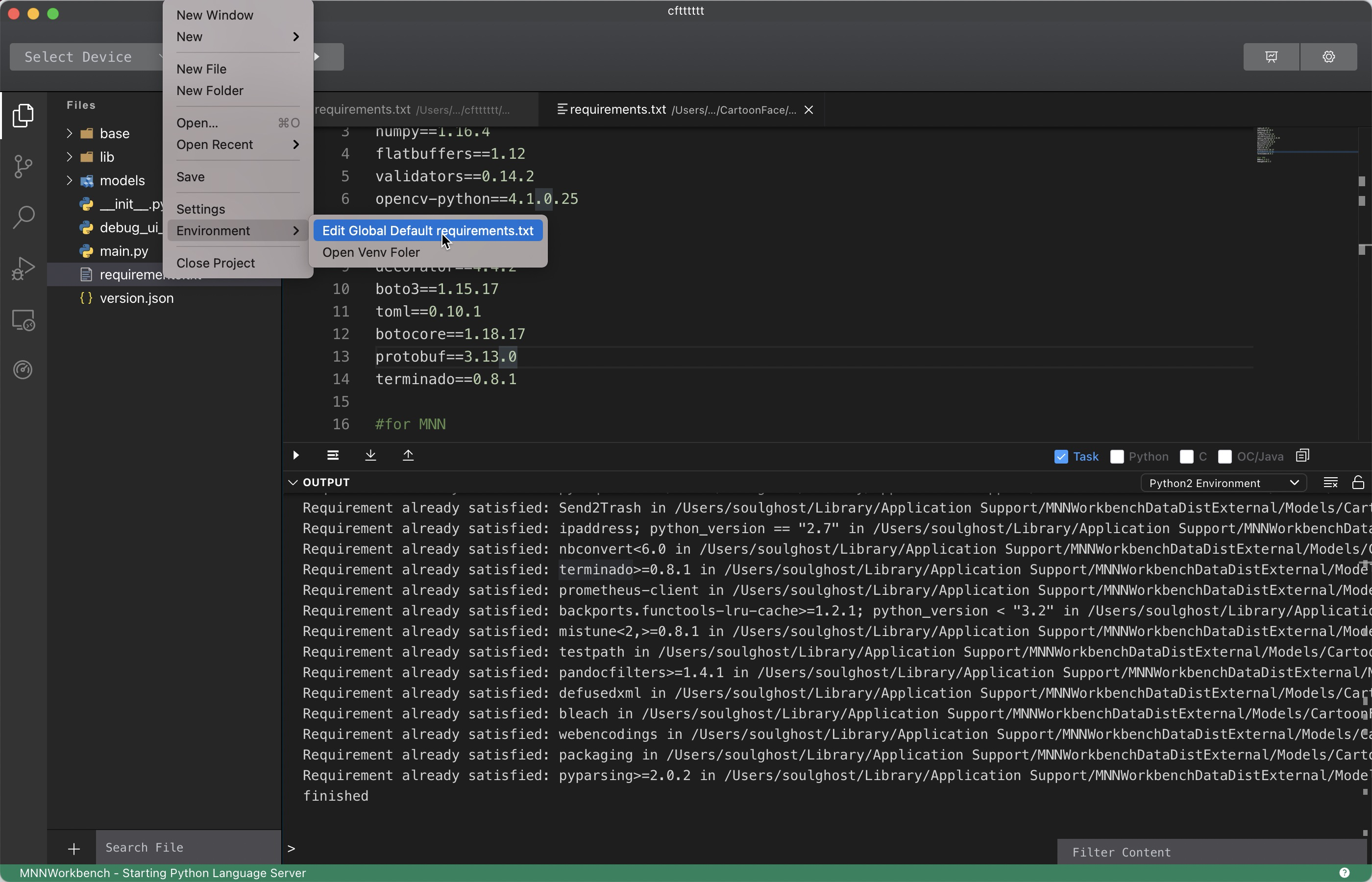 python-virtualenv-codeantenna