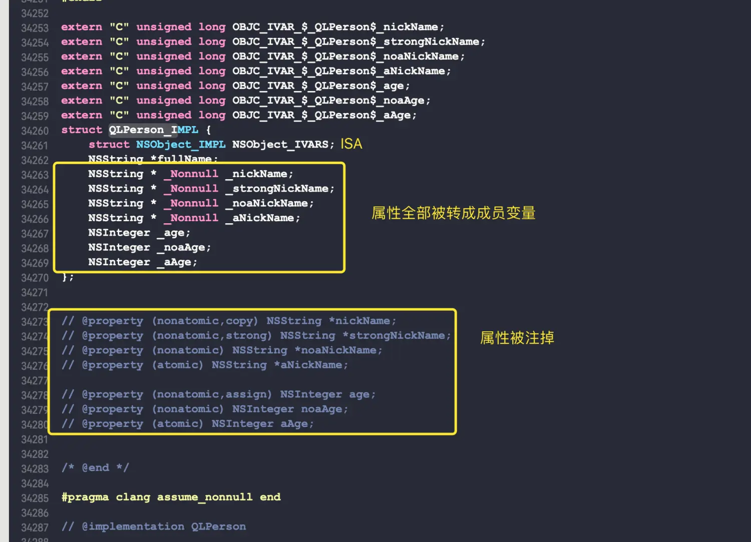 007--iOS底层 - 类的结构（属性的赋值取值） - 图2