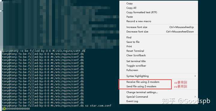 mobaxterm 安装lrzsz插件？ - 知乎 - 图2