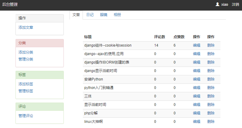 Day83 博客系统子评论,后台管理,富文本编辑器kindeditor,bs4模块 - 图57