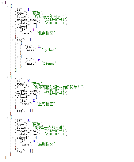 Day94 Promise,箭头函数,Django REST framework,生成json数据三种方式,serializers,Postman使用,外部python脚本调用django - 图8