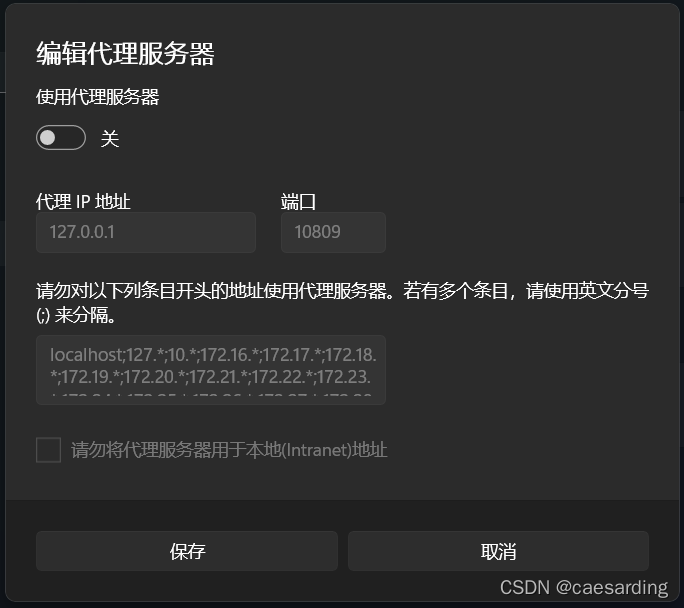 Win11系统取消/设置代理 - 图5