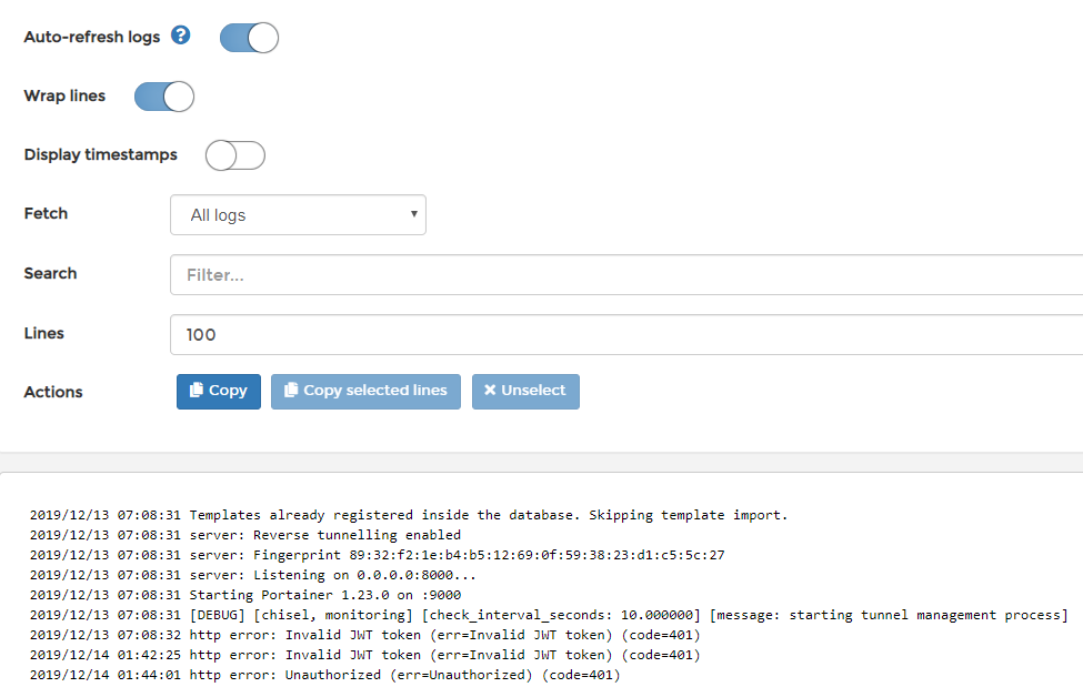 Docker图形化工具Portainer详解 - 图8