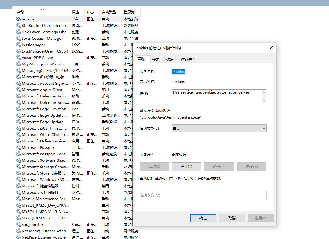 Jenkins安装与卸载（windows） - 图7
