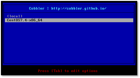 使用cobbler批量安装操作系统(基于Centos7.x ) - 图5
