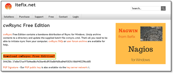 windows 上rsync客户端使用方法 - 图2